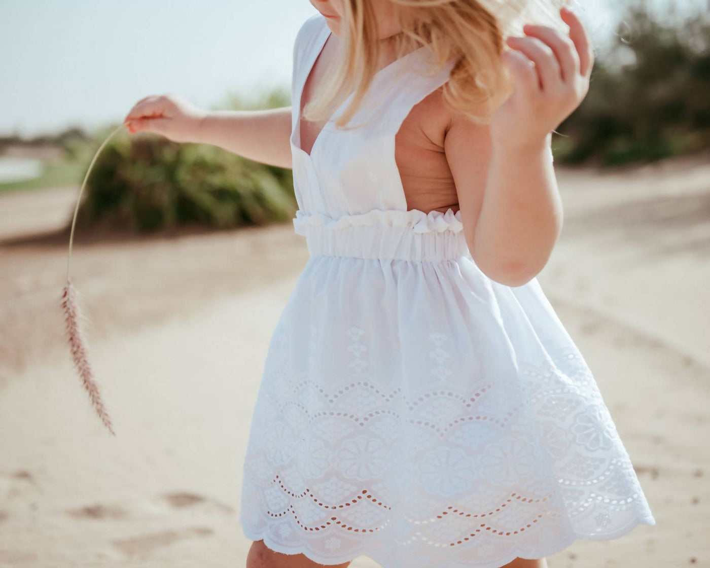 white dress for girls