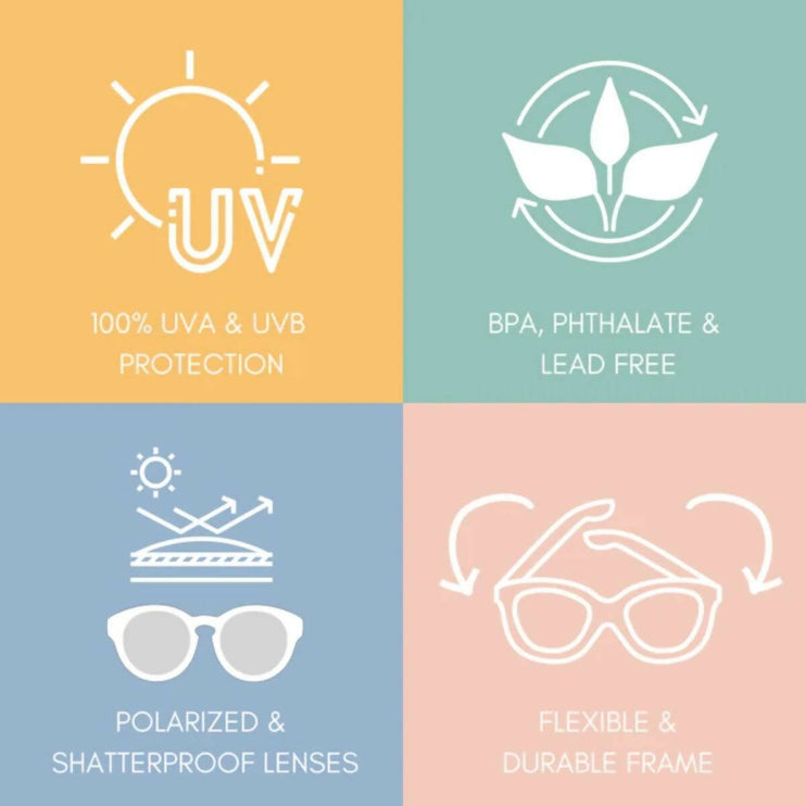 UVA protected sunglasses