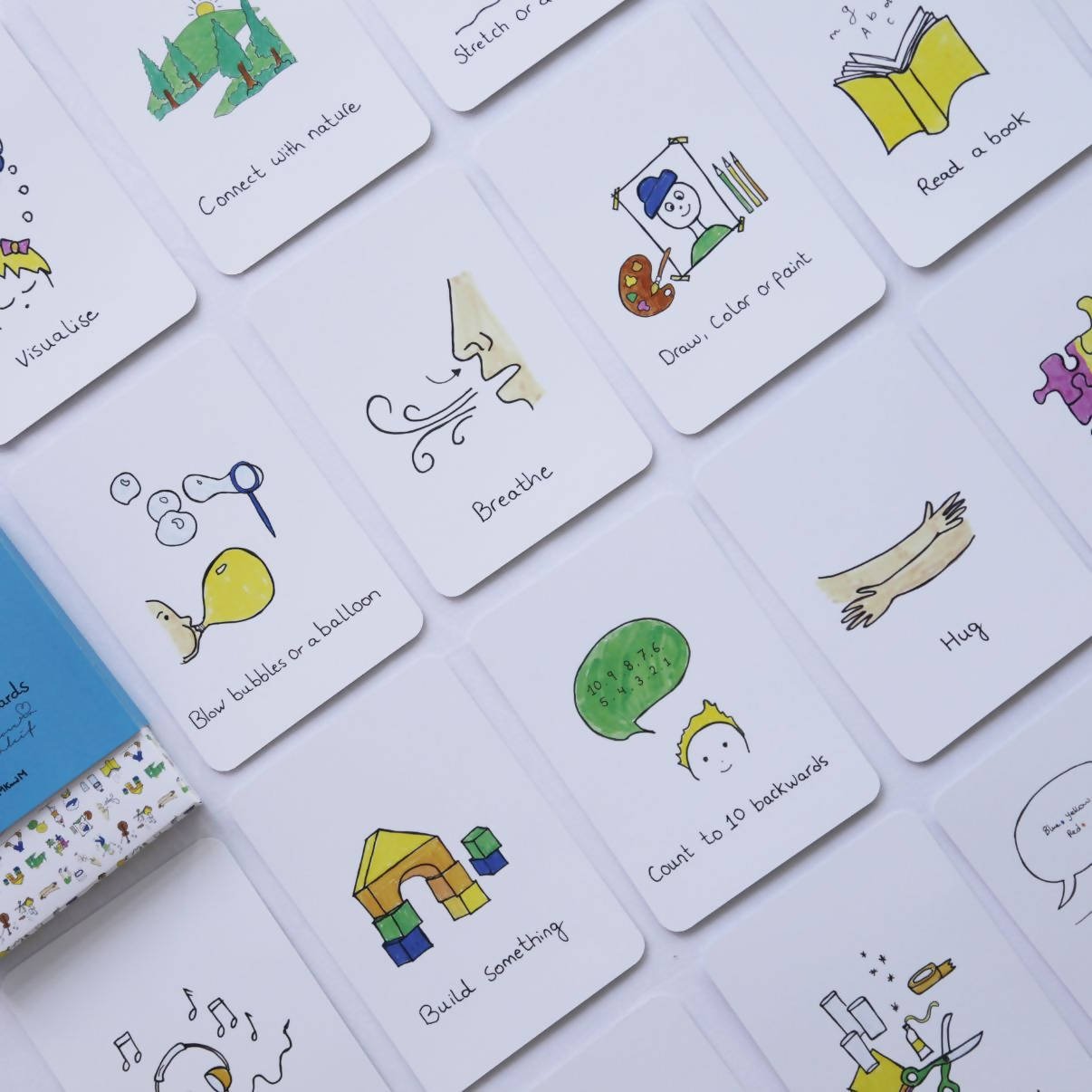 bilingual cards for emotional regulation